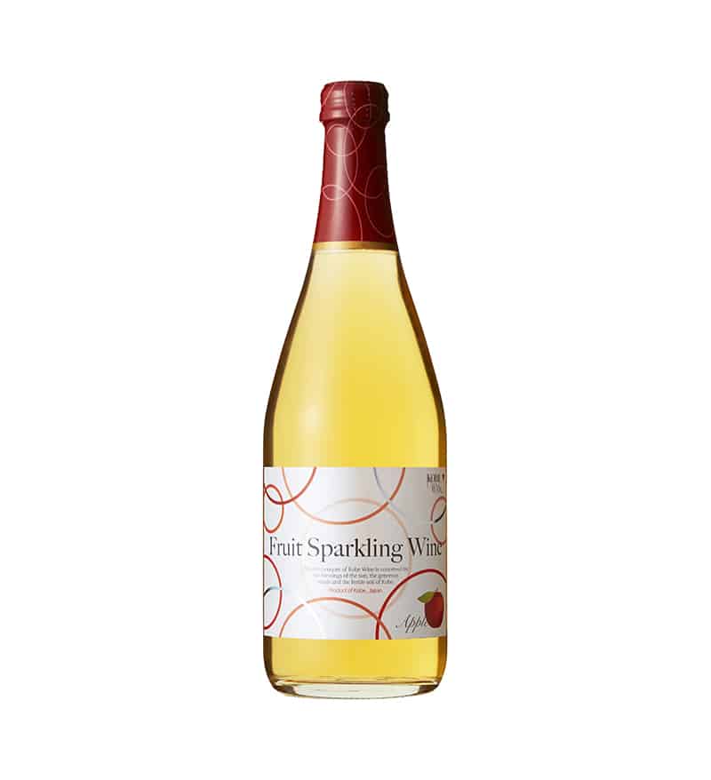 KOBE APPLE SPARKLING WINE 500 ML Umeshuthai 梅酒タイ ร้านขายเหล้าบ๊วย และ