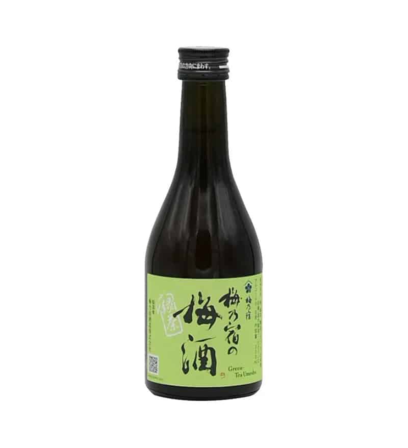 UMENOYADO GREEN TEA UMESHU 300 ML Umeshuthai 梅酒タイ ร้านขายเหล้าบ๊วย