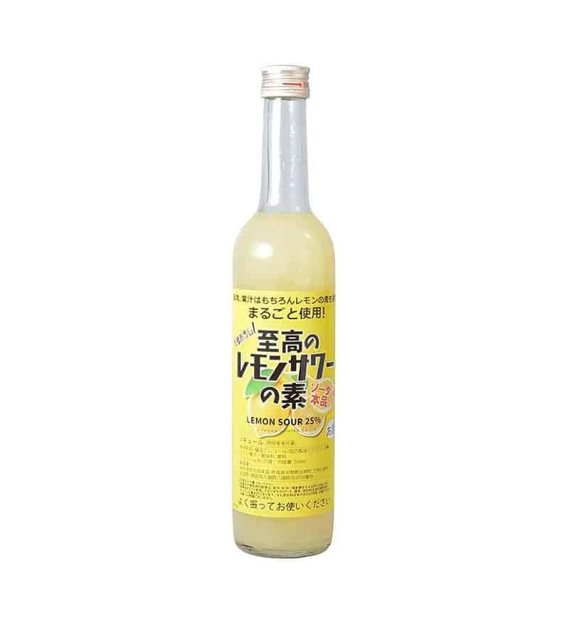JAPANESE CRAFTS FRUIT COCKTAILS BASE LEMON SOUR 720 ML Umeshuthai 梅酒