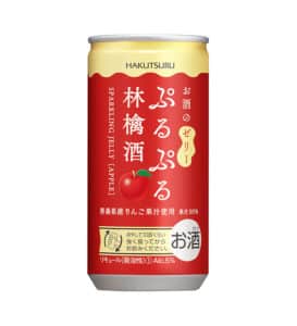 PURUPURU SPARKLING JELLY SAKE RINGOSHU 3