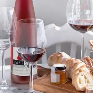 LOVE AND FIRST STRAWBERRY WINE