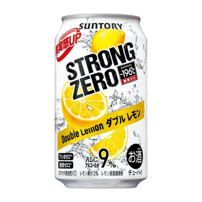 SUNTORY -196℃ STRONG ZERO Double Lemon