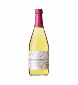 KOBE PEACH SPARKLING WINE 1-1