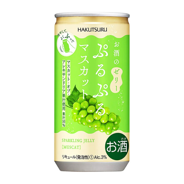 PURUPURU SPARKLING JELLY SAKE MUSCAT 190 ML