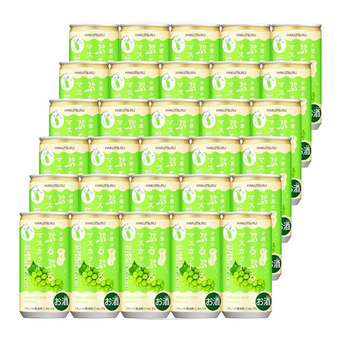 PURUPURU SPARKLING JELLY SAKE MUSCAT 190 ML x 30 CANS